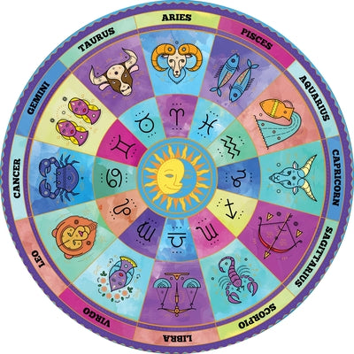 Zodiac 1000-Piece Round Jigsaw Puzzle by Peter Pauper Press Inc