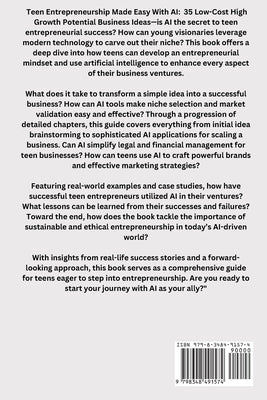 Teen Entrepreneurship Made Easy With AI: 35 Low-Cost High Growth Potential Business Ideas by Rodrigues, Anna Marie