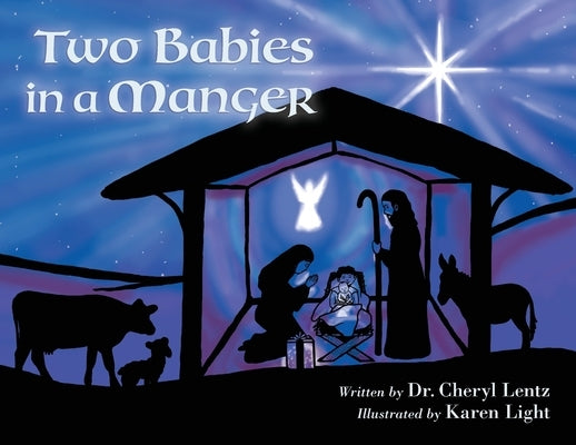 Two Babies in a Manger by Lentz, Cheryl