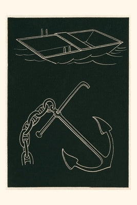 Vintage Journal Rowboat and Anchor by Found Image Press