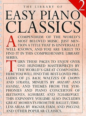 The Library of Easy Piano Classics 2 by Appleby, Amy