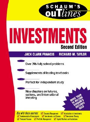 Schaum's Outline of Investments by Francis, Jack