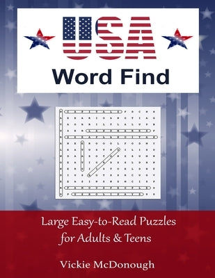 USA Word Find by McDonough, Vickie