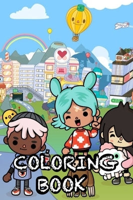 Children's coloring book: Coloring book with popular heroes: Coloring book with popular characters from famous games. decorate, cut out characte by Yarushynska, Hanna
