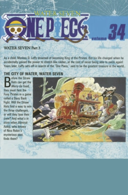 City of Water, Water Seven. (One Piece, Vol. 34) by Oda, Eiichiro