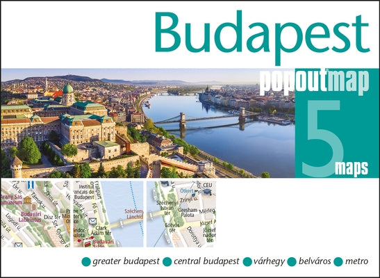 Budapest Popout Map by Maps, Popout