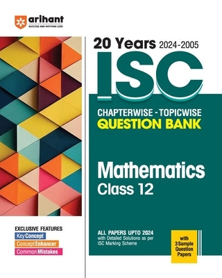 ISC Chapterwise Mathematics 12th by Prasad, Laxman