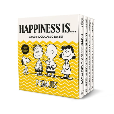 Happiness Is . . . a Four-Book Classic Box Set [With Cards] by Schulz, Charles M.