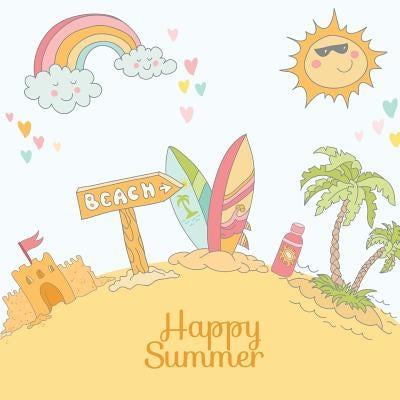 Happy Summer: Vacation Memory Book by Birthday Decorations in All Departments
