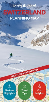 Lonely Planet Switzerland Planning Map by Planet, Lonely