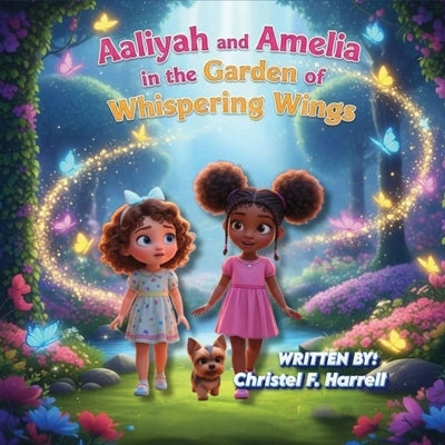 Aaliyah and Amelia in the Garden of Whispering Wings by Finley-Harrell, Christel