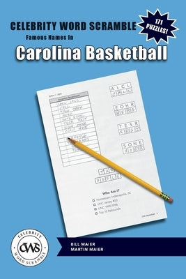 Celebrity Word Scramble Famous Names in Carolina Basketball by Maier, Bill