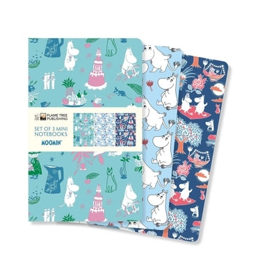 Moomin Classics Set of 3 Mini Notebooks by Flame Tree Studio