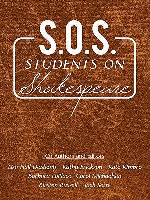 S.O.S.: Students on Shakespeare by Sette, Jack
