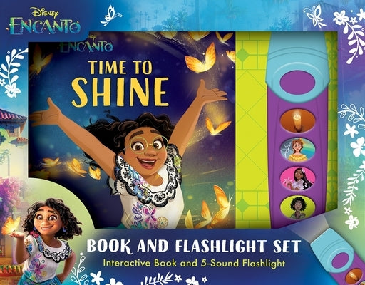 Disney Encanto: Time to Shine Book and 5-Sound Flashlight Set [With Battery] by The Disney Storybook Art Team