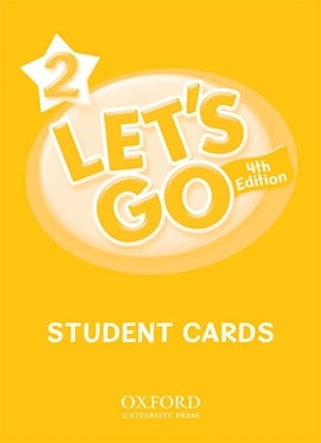 Let's Go 2 Student Cards: Language Level: Beginning to High Intermediate. Interest Level: Grades K-6. Approx. Reading Level: K-4 by Nakata, Ritzuko