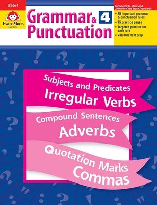 Grammar & Punctuation, Grade 4 Teacher Resource by Evan-Moor Corporation