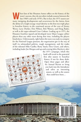 Orange Crush: The Neglected 1971 Houston Astros by Barrett, Samuel