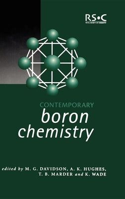 Contemporary Boron Chemistry by Davidson, Matthew G.