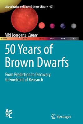 50 Years of Brown Dwarfs: From Prediction to Discovery to Forefront of Research by Joergens, Viki