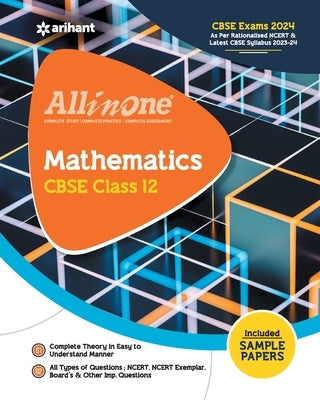 All In One Class 12th Mathematics for CBSE Exam 2024 by Kumar, Er Prem