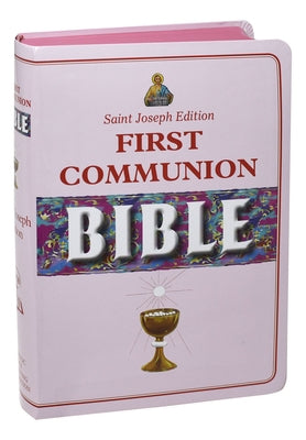 New Catholic Bible -- Med. Print Dura Lux (Girl Communion) by Catholic Book Publishing Corp