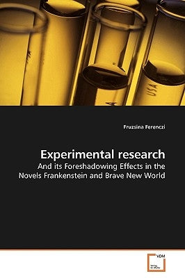Experimental research by Ferenczi, Fruzsina