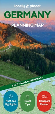 Lonely Planet Germany Planning Map by Planet, Lonely