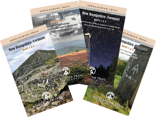 Appalachian Trail New Hampshire-Vermont Map Set by Appalachian Trail Conservancy