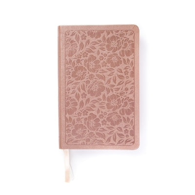 KJV Personal Size Bible, Rose Gold Leathertouch by Csb Bibles by Holman
