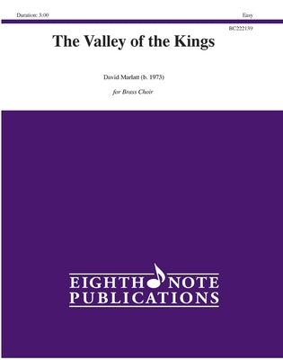 The Valley of the Kings: Score & Parts by Marlatt, David