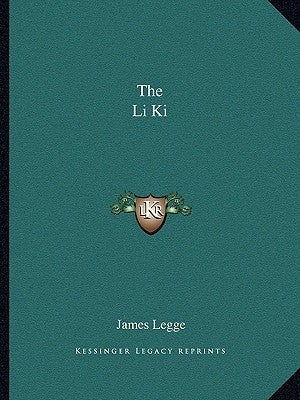 The Li KI by Legge, James