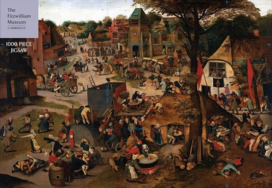 A Village Festival 1000 Piece Jigsaw Puzzle: A Fitzwilliam Museum Publication by Brueghel, Pieter