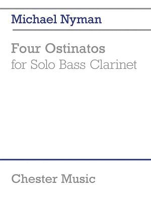 4 Ostinatos for Solo Bass Clarinet by Nyman, Michael