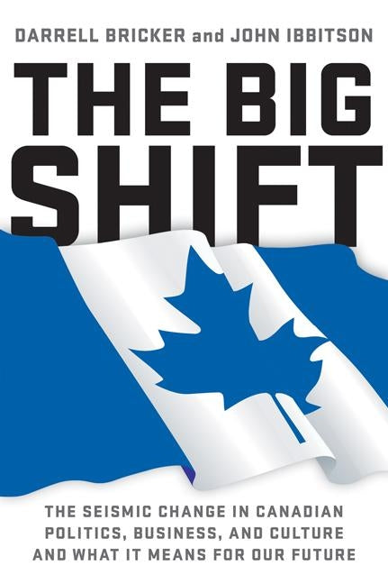 The Big Shift: The Seismic Change in Canadian Politics, Business by Bricker, Darrell
