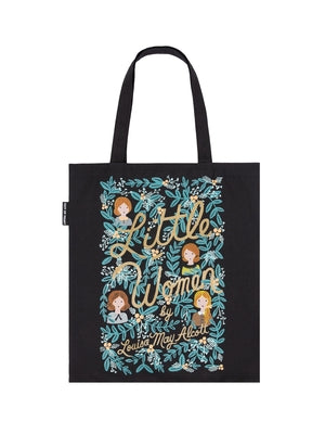 Puffin in Bloom: Little Women Tote Bag by Out of Print