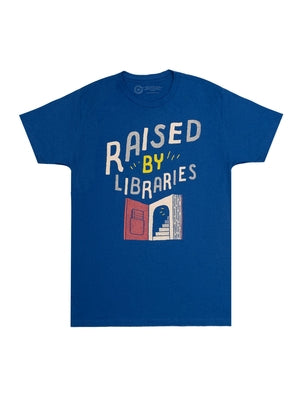 Raised by Libraries Unisex T-Shirt Medium by Out of Print