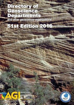 Directory of Geoscience Departments 2016 by Wilson, Carolyn E.