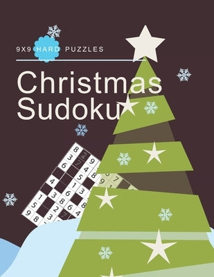 Christmas Sudoku 9X9 Hard Puzzles: 200 Sudoku Puzzle Book Hard Sudoku Puzzles For Adults by Viriyachaipong, Kitdanai