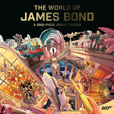 The World of James Bond: A 1000-Piece Jigsaw Puzzle by Laurence King