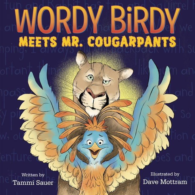 Wordy Birdy Meets Mr. Cougarpants by Sauer, Tammi