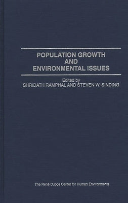 Population Growth and Environmental Issues by Rampnal, Shridath