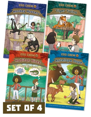 Zoo Crew (Set of 4) by Scott, Brenda