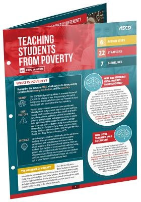Teaching Students from Poverty (Quick Reference Guide) by Jensen, Eric