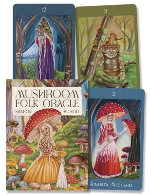 Mushroom Folk Oracle by McLeod, Sharon