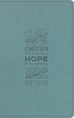 ESV Large Print Value Thinline Bible (Trutone, Paris Sky, Hebrews 10:23 Design) by Esv Bibles