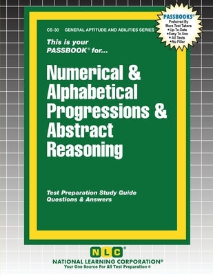 Numerical & Alphabetical Progressions & Abstract Reasoning by Passbooks