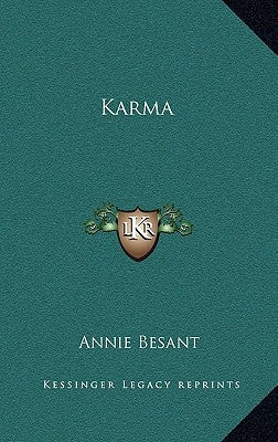 Karma by Besant, Annie