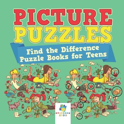 Picture Puzzles Find the Difference Puzzle Books for Teens by Educando Kids