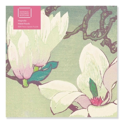 Adult Jigsaw Puzzle Ngs: Mabel Royds: Magnolia (500 Pieces): 500-Piece Jigsaw Puzzles by Flame Tree Studio